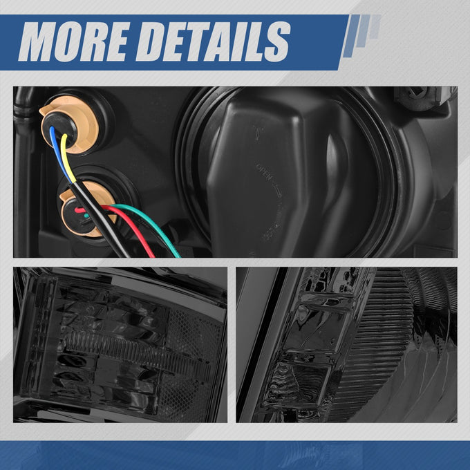 Factory Style Headlights Assembly <br>14-15 Chevy Silverado 1500