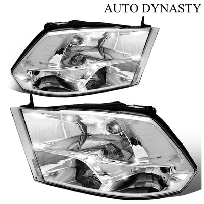 Factory Style Headlights Assembly <br>09-18 Dodge Ram 1500, 2500, 3500, 4500, 5500