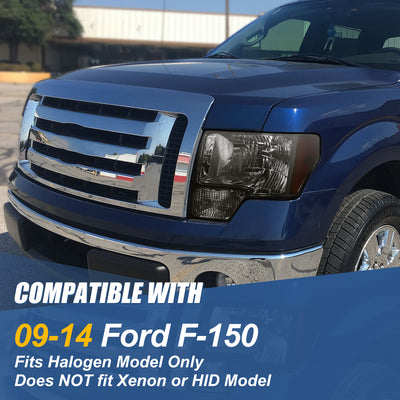 Factory Style Headlights Assembly <br>09-14 Ford F-150