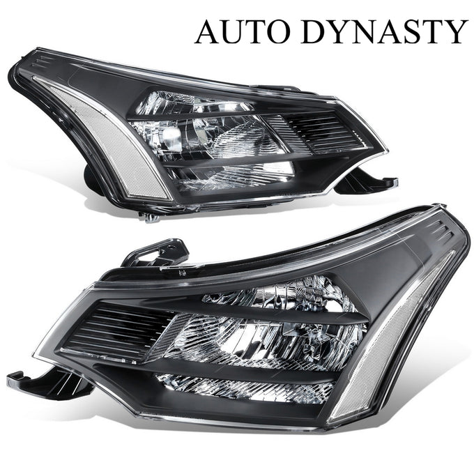 Factory Style Headlights Assembly <br>08-11 Ford Focus
