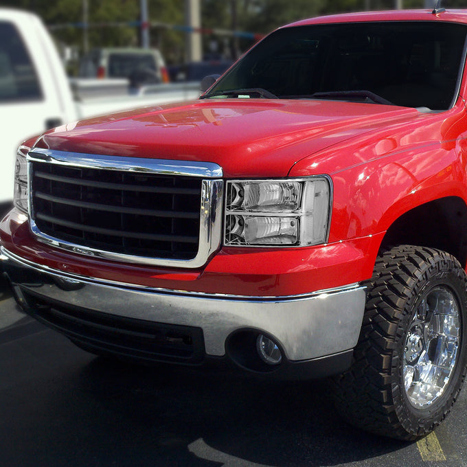 Factory Style Headlight Assembly <br>07-14 GMC Sierra 1500,2500,3500HD GMT900