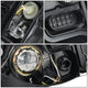 E-Code Style Headlights Assembly <br>99-05 Volkswagen Jetta MKIV