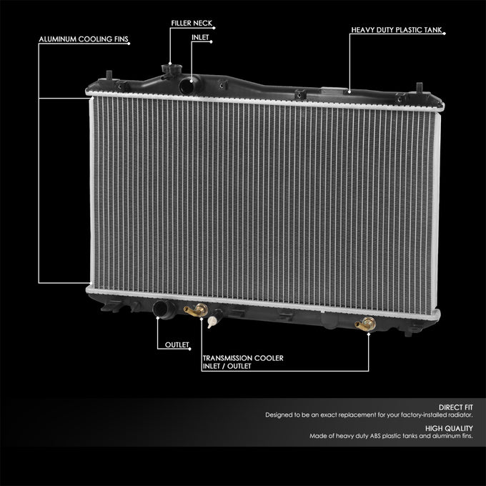 DPI 13257 Factory Style 1-Row Cooling Radiator <br>12-15 Honda Civic Acura ILX