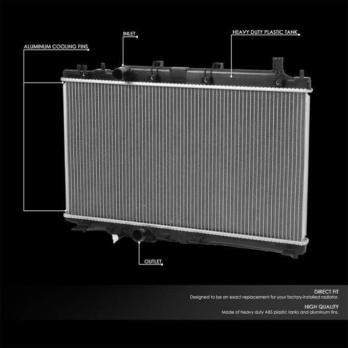 DPI 13539 Factory Style 1-Row Cooling Radiator <br>16-22 Honda HR-V