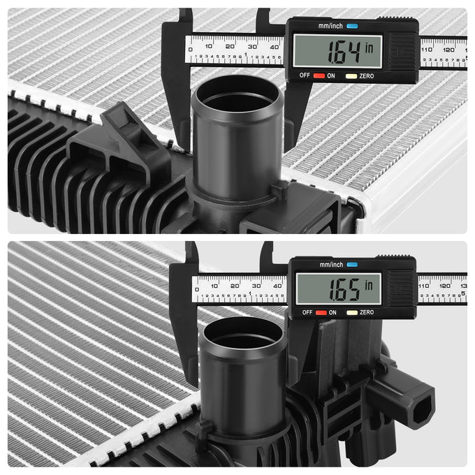 DPI 13641 Factory Style 1-Row Cooling Radiator <br>17-23 Chrysler Pacifica, Voyager