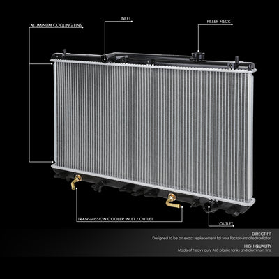DPI 1909 Factory Style 1-Row Cooling Radiator <br>97-01 Toyota Camry Solara 2.2L AT