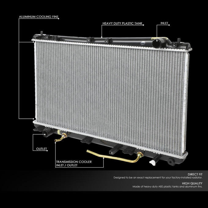 DPI 2324 Factory Style 1-Row Cooling Radiator <br>Avalon 00-04