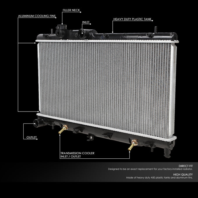 DPI 2331 Factory Style 1-Row Cooling Radiator <br>00-06 Subaru Legacy, Baja, Outback 2.5L