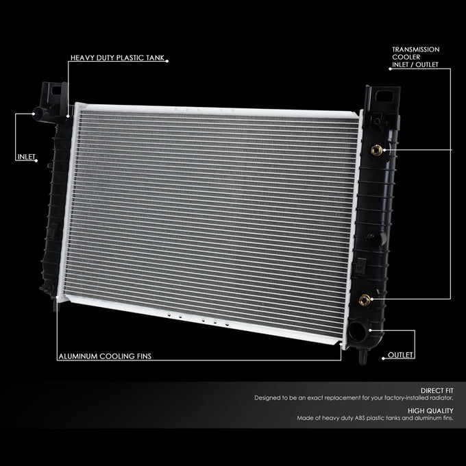 DPI 2334 Factory Style 1-Row Cooling Radiator <br>99-07 Chevy Silverado, Tahoe, GMC Sierra, Yukon