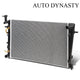 DPI 2787 Factory Style 1-Row Cooling Radiator <br>05-10 Hyundai Tucson, KIA Sportage 2.7L AT