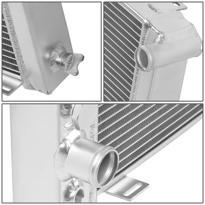3-Rows Aluminum Cooling Radiator <br>91-01 Jeep Cherokee, Comanche I6