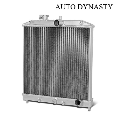 2-Rows Aluminum Cooling Radiator <br>92-00 Honda Civic, 93-97 Del Sol, 94-01 Integra