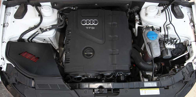 Engine Air Intake and Air Box Kit <br> 13-16 Audi A4 A5