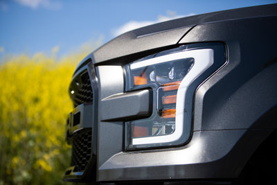 Quad Pro LED Projector Headlights <br> 15-17 Ford F-150