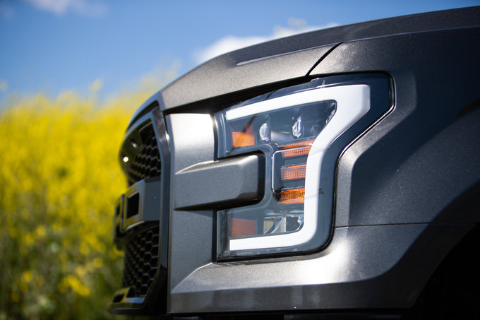 Quad Pro LED Projector Headlights <br> 15-17 Ford F-150