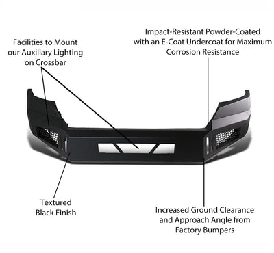 Heavy Duty Front Bumper <br>15-20 Chevy Colorado