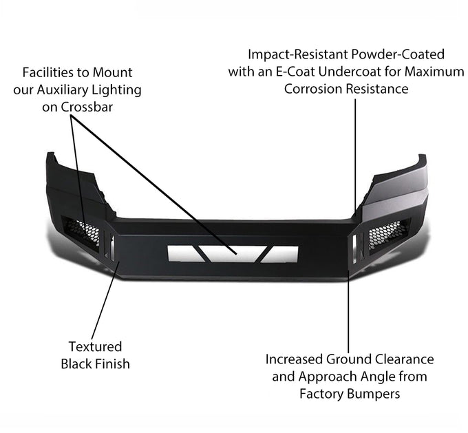 Heavy Duty Front Bumper <br>15-20 Chevy Colorado