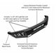 Heavy Duty Front Bumper Kit <br>>09-14 Ford F-150
