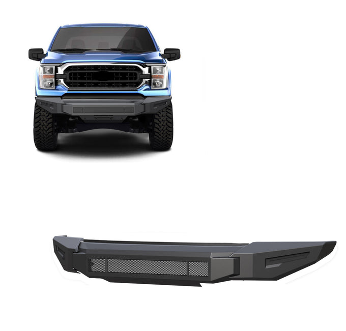 Heavy Duty Modular Front Bumper-Bumper Only <br>21-23 Ford F-150