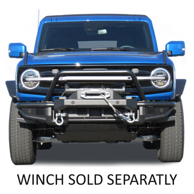 Tubular Heavy Duty Front Bumper 21-24 Ford bronco