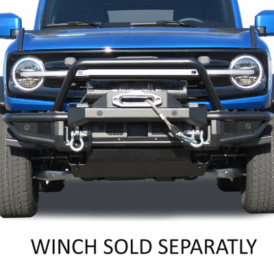 Tubular Heavy Duty Front Bumper 21-24 Ford bronco
