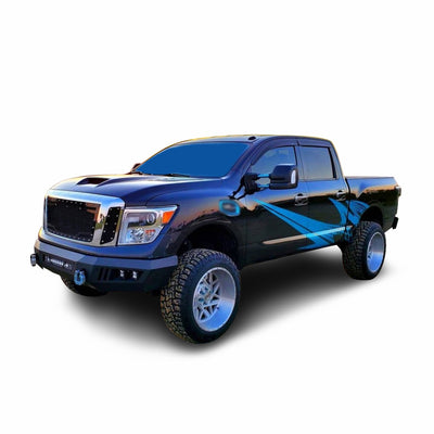 Heavy Duty Front Bumper Kit <br>16-24 Nissan Titan XD