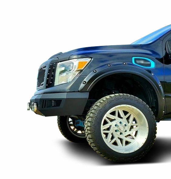 Heavy Duty Front Bumper Kit <br>16-24 Nissan Titan XD