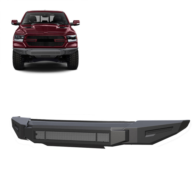 Heavy Duty Modular Front Bumper-Bumper Only <br>19-24 Ram 1500