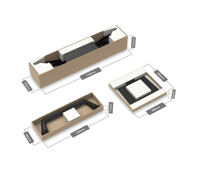 Heavy Duty Modular Front Bumper Kit <br>19-24 Ram 1500