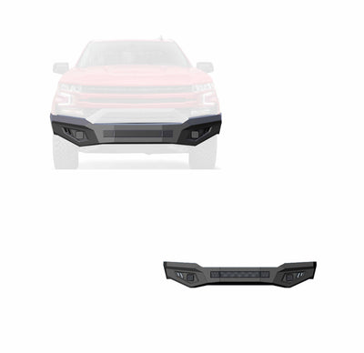 Heavy Duty Front Bumper-Bumper Only <br>19-21 Chevy Silverado 1500