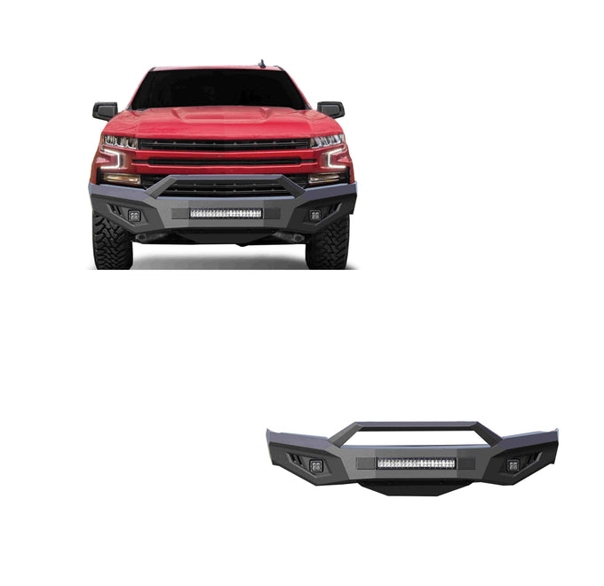 Heavy Duty Front Bumper Kit <br>19-21 Chevy Silverado 1500