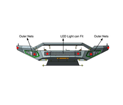 Heavy Duty Front Bumper <br>19-21 Chevy Silverado 1500