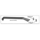 Heavy Duty Front Bumper Bull Nose Only <br>14-21 Toyota Tundra