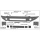 Heavy Duty Front Bumper-Bumper Only <br>14-21 Toyota Tundra