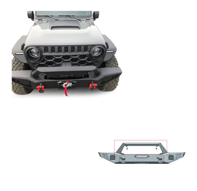 Heavy Duty Front Bumper <br>20-24 Jeep Gladiator, 18-24 Wrangler