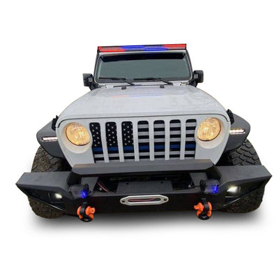 Heavy Duty Front Bumper <br>20-24 Jeep Gladiator, 18-24 Wrangler