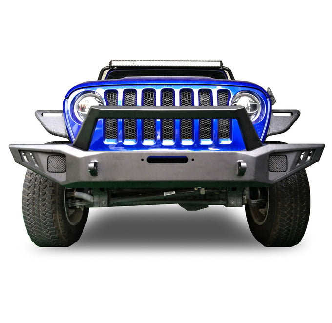 Heavy Duty Front Bumper <br>20-24 Jeep Gladiator, 18-24 Wrangler
