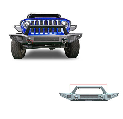 Heavy Duty Front Bumper <br>20-24 Jeep Gladiator, 18-24 Wrangler