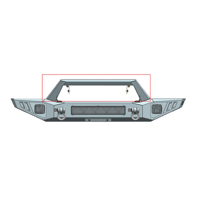 Heavy Duty Front Bumper <br>20-24 Jeep Gladiator, 18-24 Wrangler