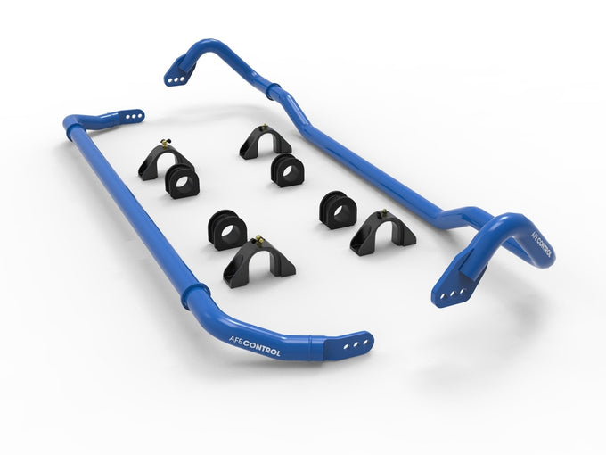 aFe CONTROL Sway Bar Set Blue <br> 20-24 Chevy Corvette