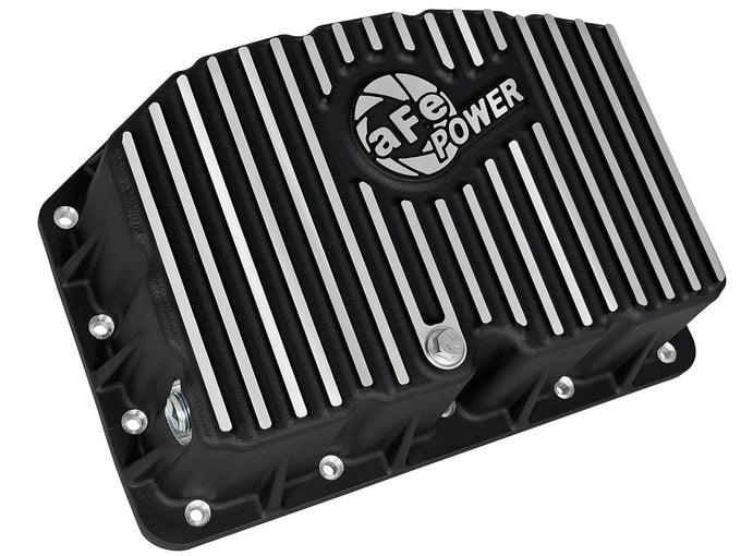 Pro Series Engine Oil Pan Black <br> 11-22 Ford F-250/350 Super Duty