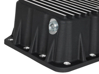 Pro Series Engine Oil Pan Black <br> 11-22 Ford F-250/350 Super Duty