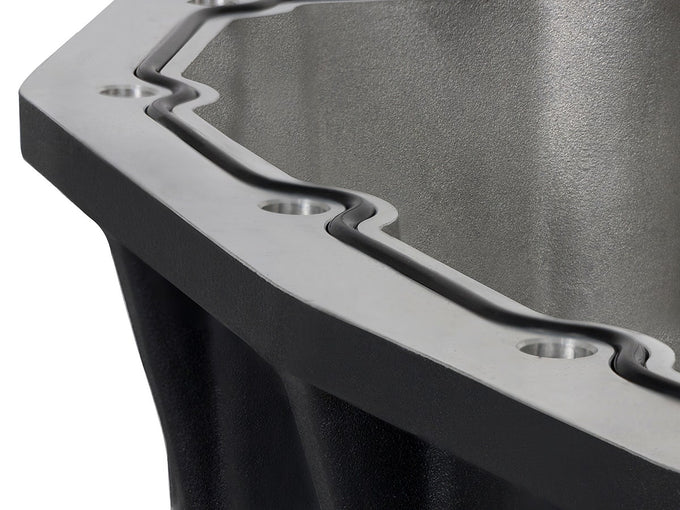 Pro Series Engine Oil Pan Black <br> 11-22 Ford F-250/350 Super Duty