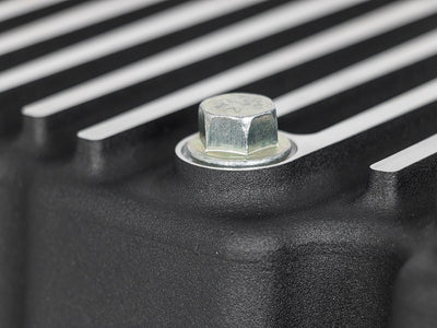 Pro Series Engine Oil Pan Black <br> 11-22 Ford F-250/350 Super Duty