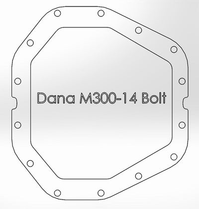Pro Series Differential Cover <br> 17-23 Ford F-350/F-450 Super Duty