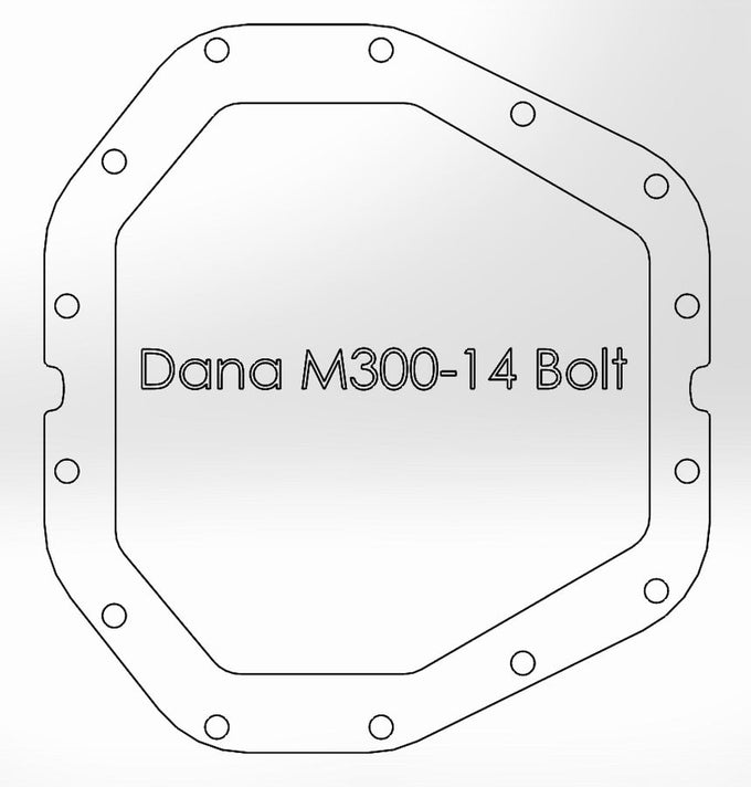Pro Series Differential Cover <br> 17-23 Ford F-350/F-450 Super Duty