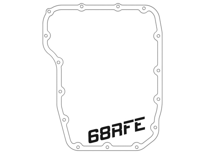 Street Series Transmission Pan Raw <br> 13-23 Dodge Cummins
