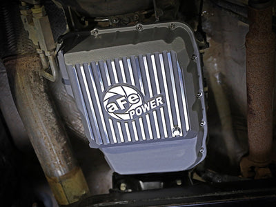 Street Series Transmission Pan Raw <br> 13-23 Dodge Cummins