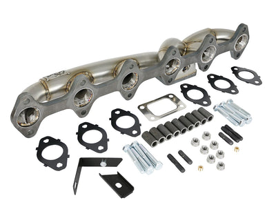 Twisted Steel Header T3 Turbo Manifold <br> 03-07 Dodge Cummins