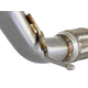 Twisted Steel Mid Pipe <br> 16-17 Honda Civic I4-1.5L